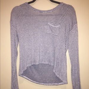 Hollister stripped sweater